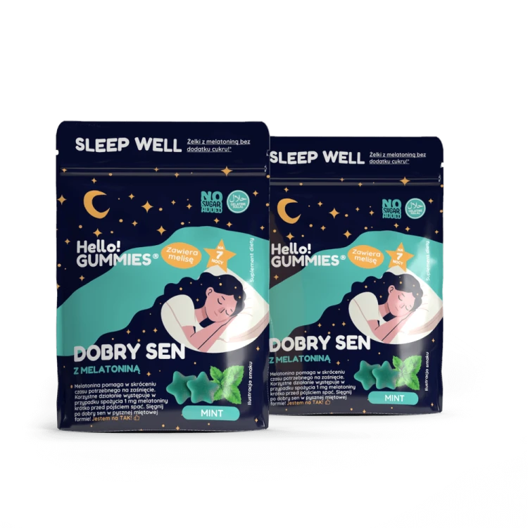 Sleep Well żelki z melatoniną Dobry Sen ZESTAW x2.png